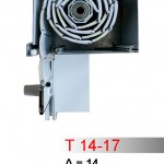 Eπικαθήμενο κουτί αλουμινίου T14 - 17