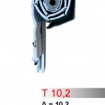 Εξωτερικό κουτί αλουμινίου 10,2